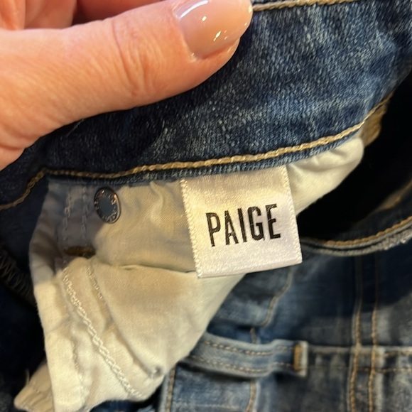 PAIGE Hoxton Crop in Madera, Size 25. - Picture 12 of 12